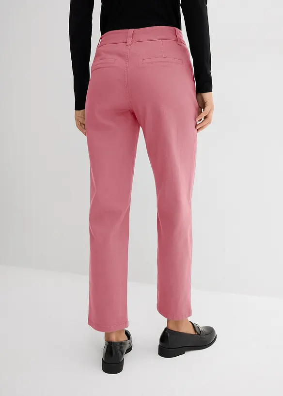 Pantalon barrel en twill, bonprix