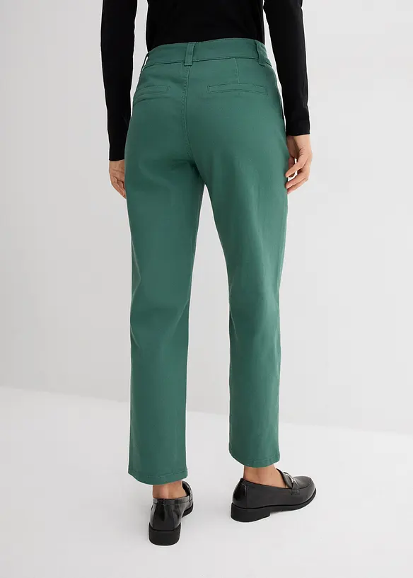 Pantalon barrel en twill, bonprix