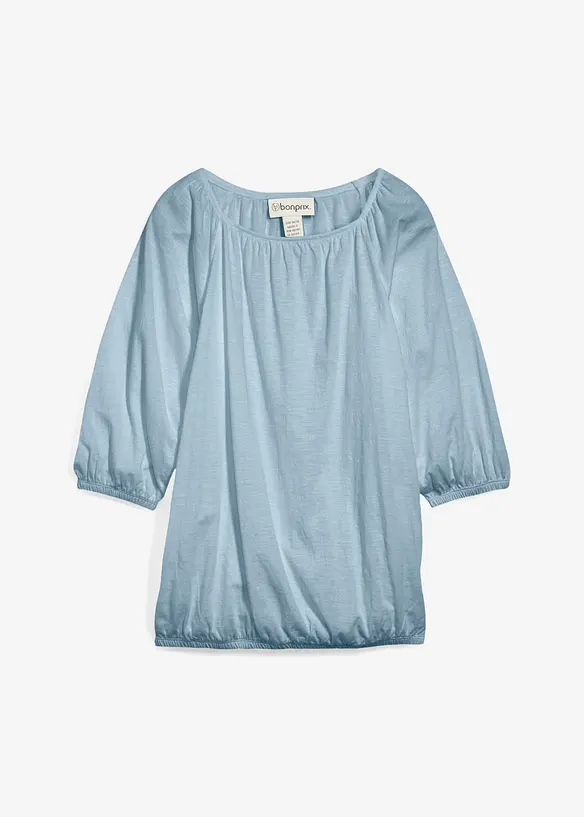 Blouse en jersey 100% coton, bonprix