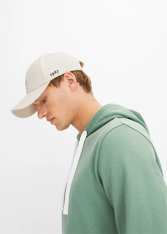 Sweat à capuche 100% coton, bonprix