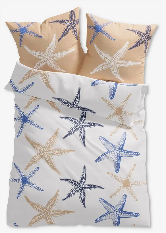 Parure de lit motif étoiles de mer, bonprix