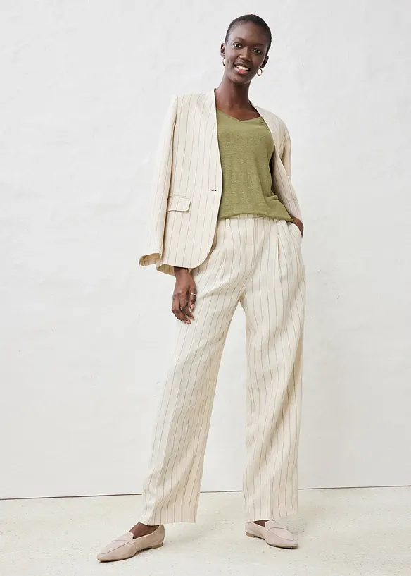 T-shirt 100% lin, bonprix