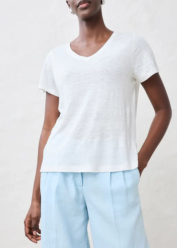 T-shirt 100% lin, bonprix