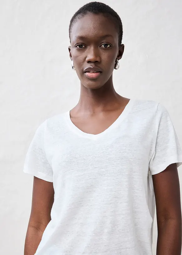 T-shirt 100% lin, bonprix