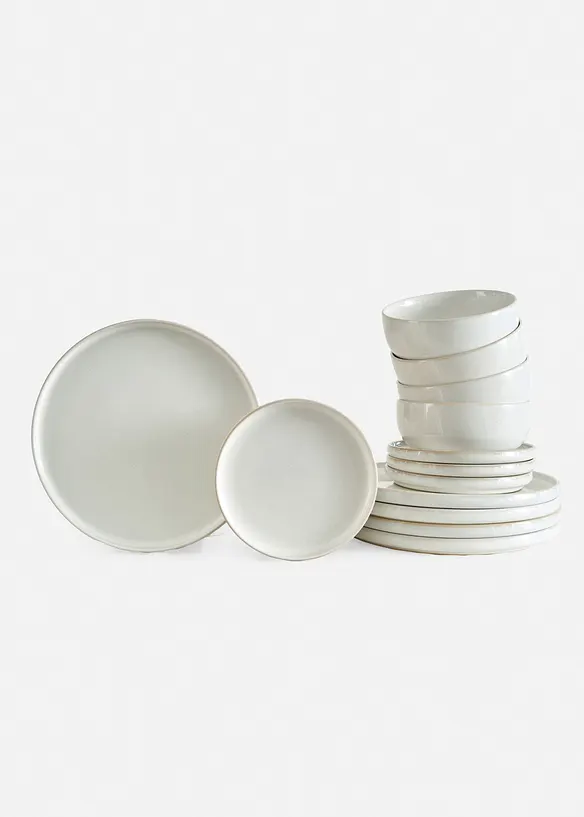 Service de vaisselle (12 pces), bonprix