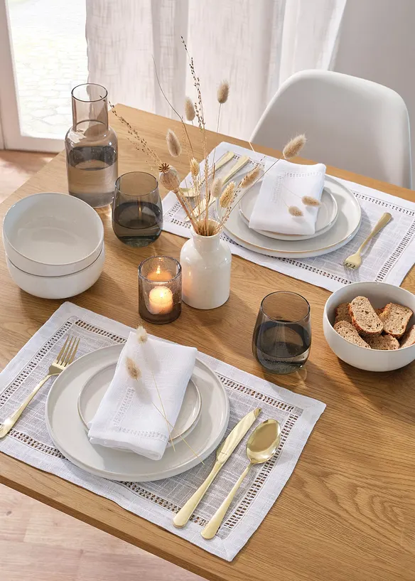 Service de vaisselle (12 pces), bonprix