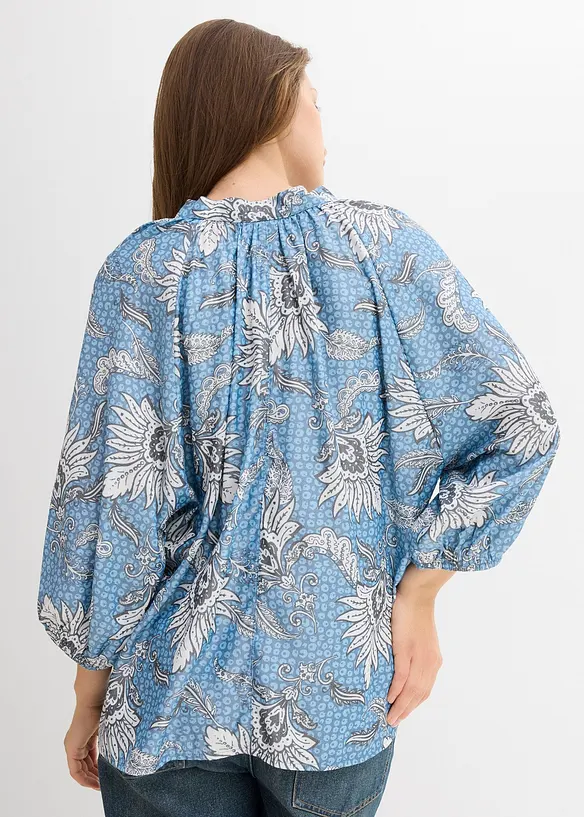 Blouse douce en viscose mélangée, bonprix