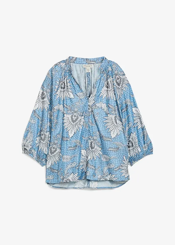 Blouse douce en viscose mélangée, bonprix