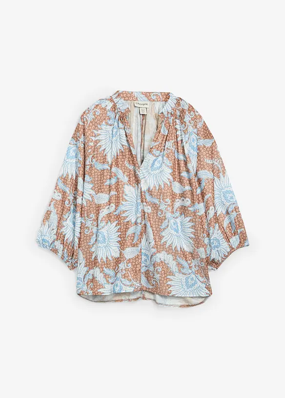 Blouse douce en viscose mélangée, bonprix