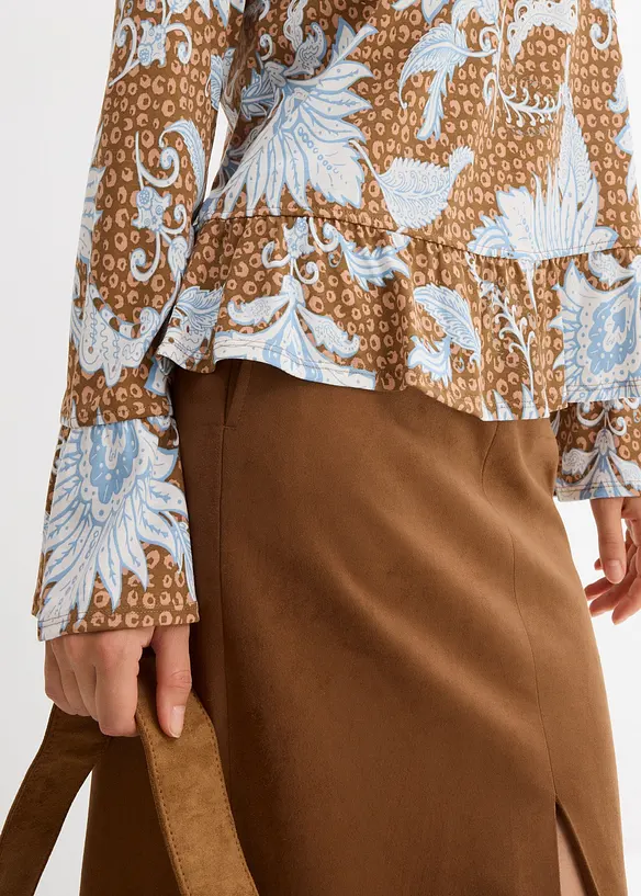 Blouse douce, bonprix