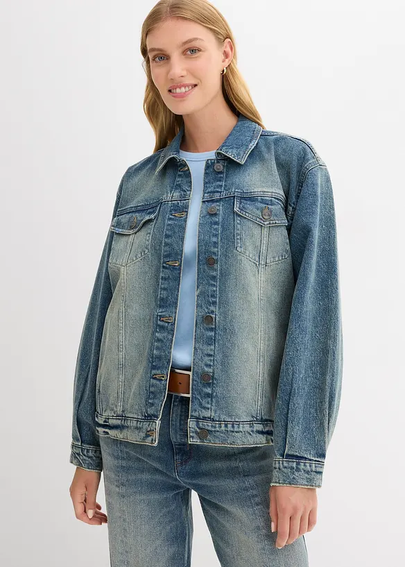 Veste en jean oversize, bonprix