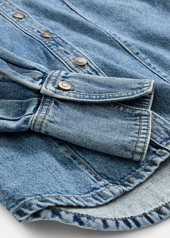 Chemise en jean 100% coton, bonprix