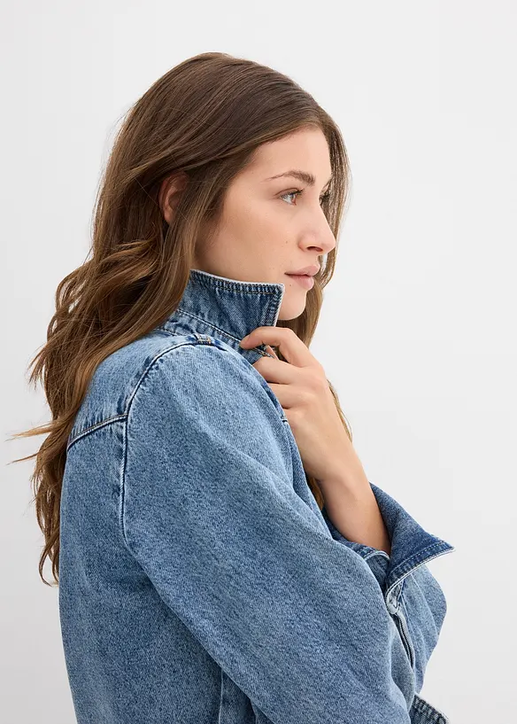 Chemise en jean 100% coton, bonprix