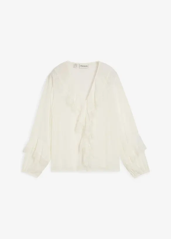 Blouse en mousseline, bonprix