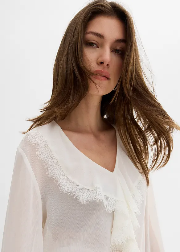 Blouse en mousseline, bonprix