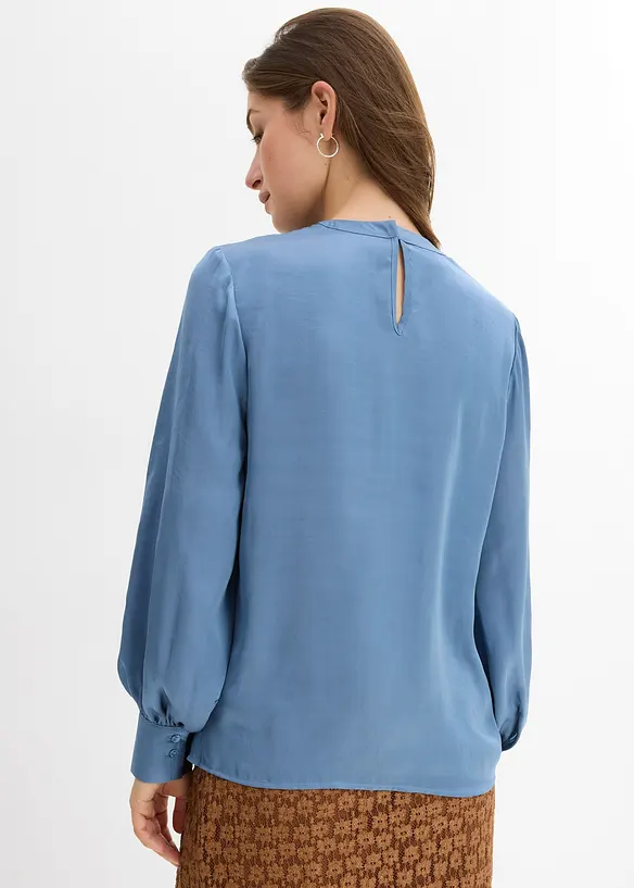 Blouse en satin fluide, bonprix