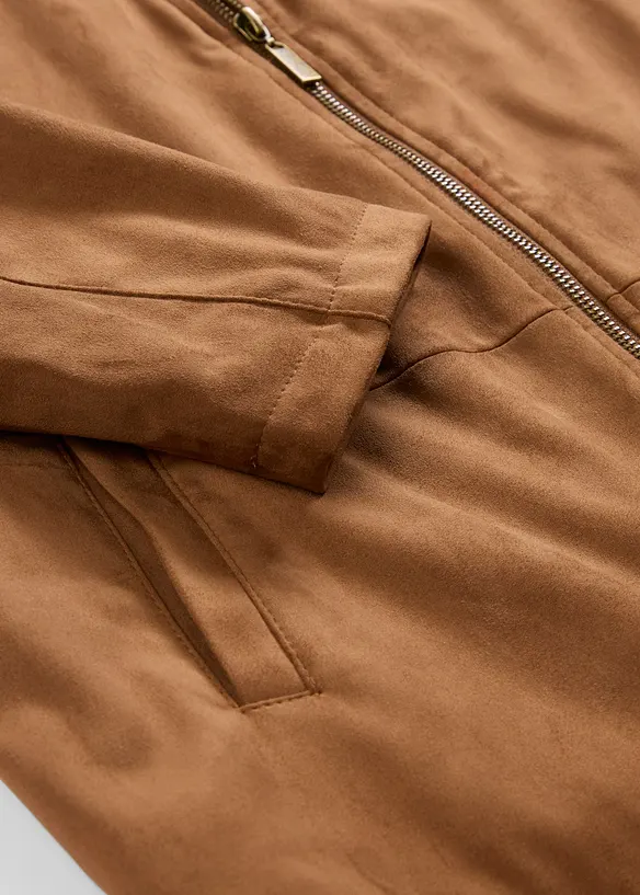 Veste en suédine, bonprix