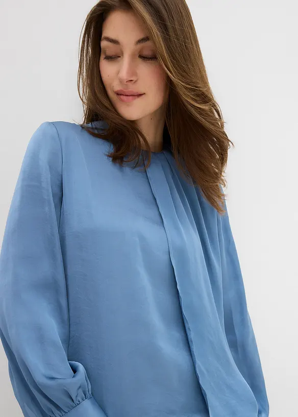 Blouse en satin fluide, bonprix