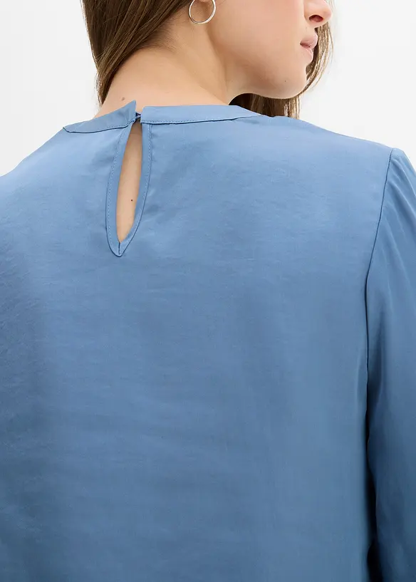 Blouse en satin fluide, bonprix