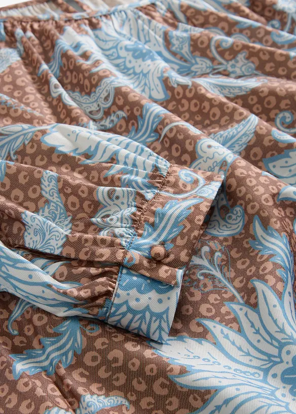 Blouse en fine viscose mélangée, bonprix