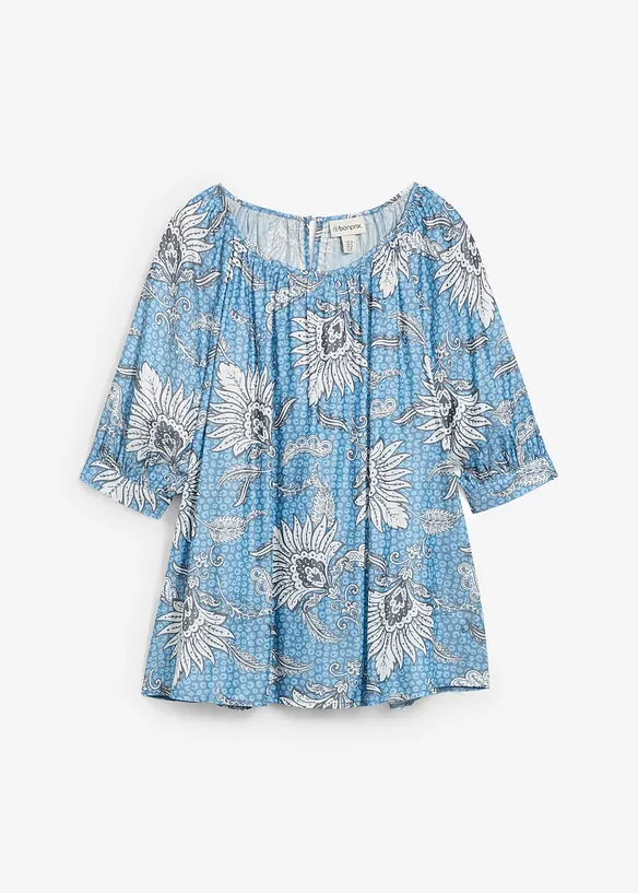 Blouse en fine viscose mélangée, bonprix