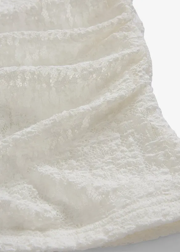 T-shirt manches longues en dentelle, bonprix