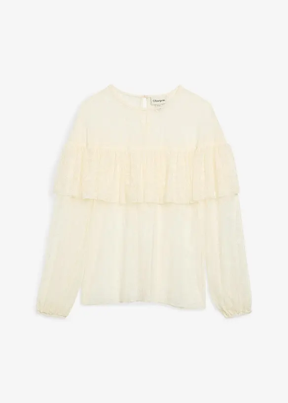 Blouse en dentelle, bonprix