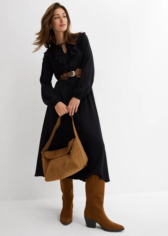 Robe longue en viscose fluide, bonprix