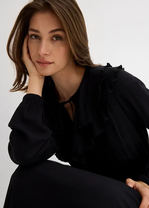 Robe longue en viscose fluide, bonprix