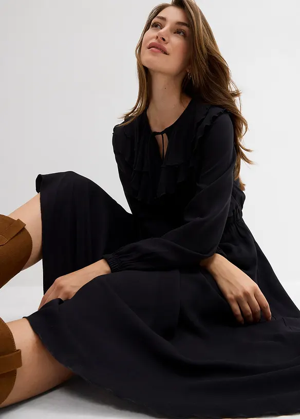 Robe longue en viscose fluide, bonprix