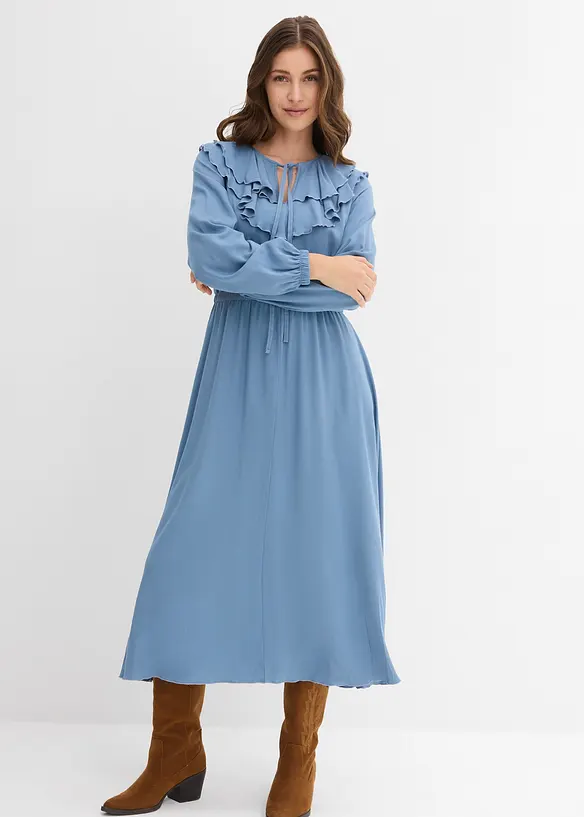 Robe longue en viscose fluide, bonprix