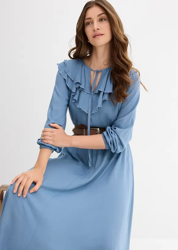 Robe longue en viscose fluide, bonprix