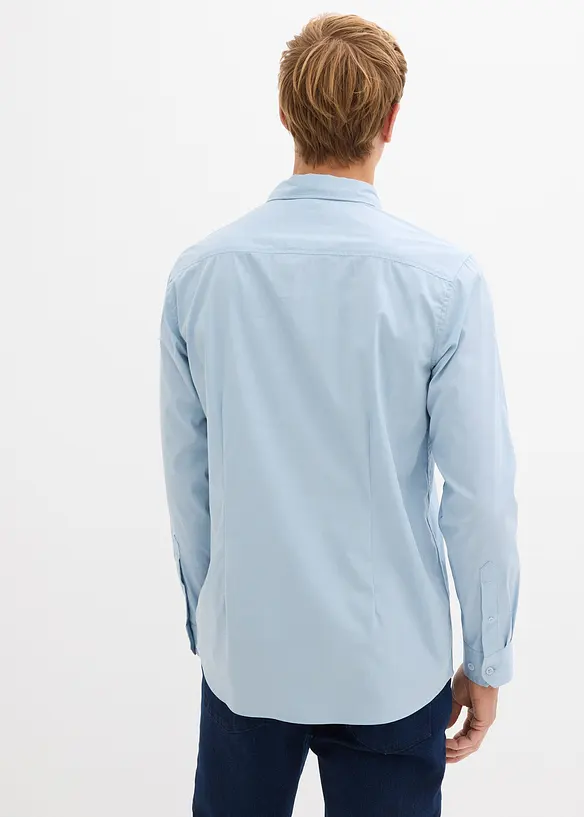 Chemise manches longues extensible, Regular Fit, bonprix