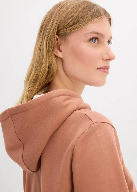 Sweat-shirt à capuche avec détails contrastants, bonprix