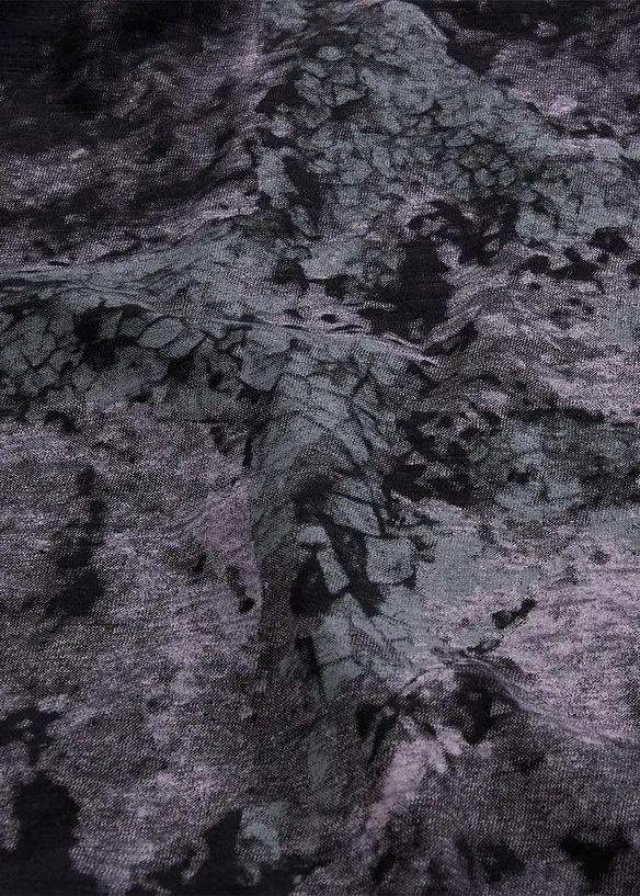 T-shirt coton fil flammé à manches courtes, bonprix