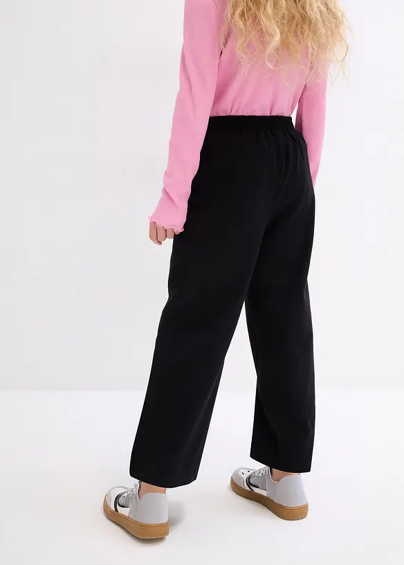 Jupe-culotte en coton avec taille élastiquée, bonprix