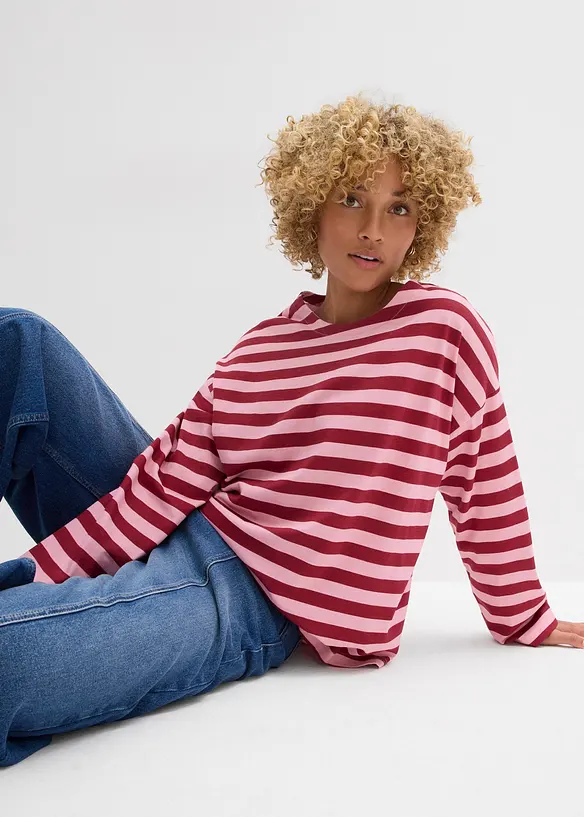 T-shirt oversize 100% coton, bonprix