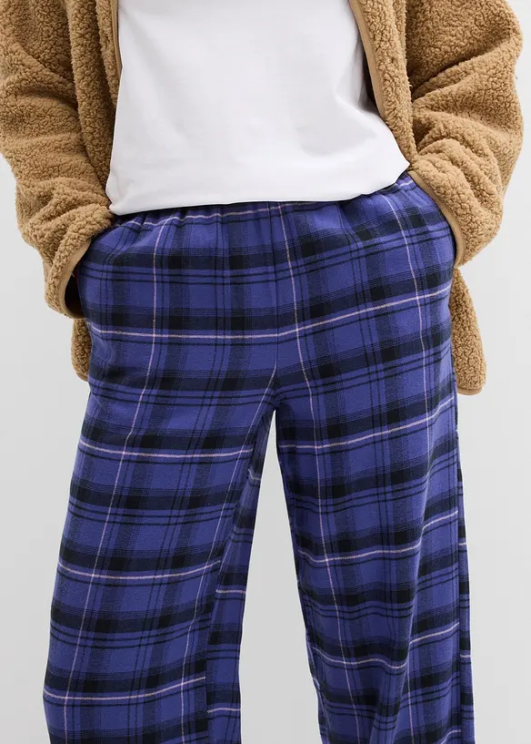 Pantalon en flanelle 100% coton, bonprix