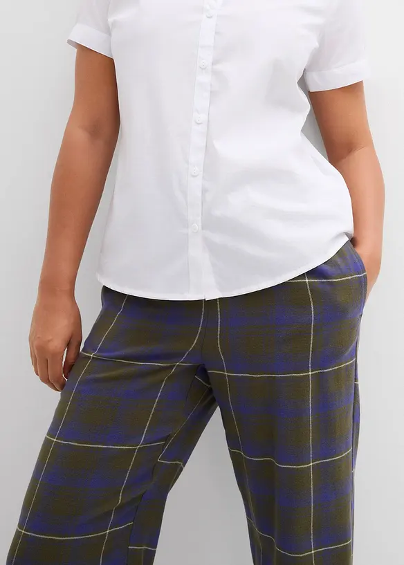 Pantalon en flanelle 100% coton, bonprix