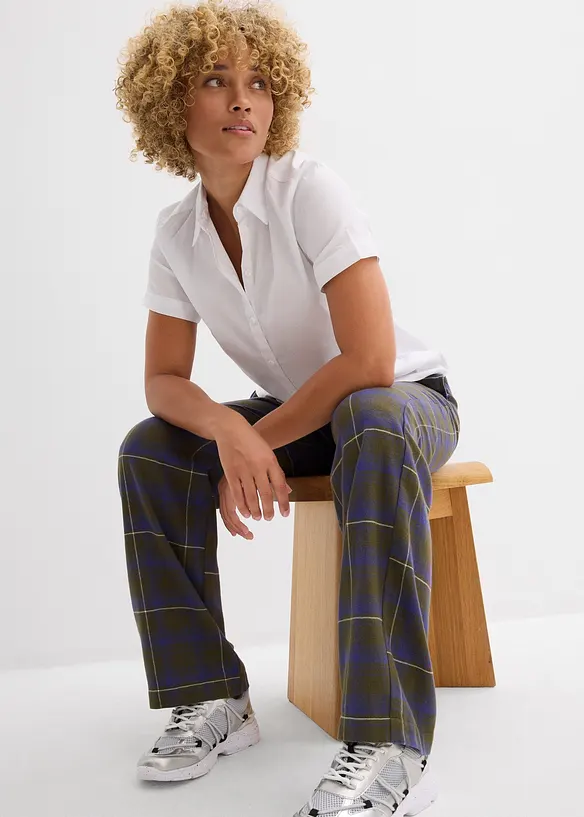 Pantalon en flanelle 100% coton, bonprix