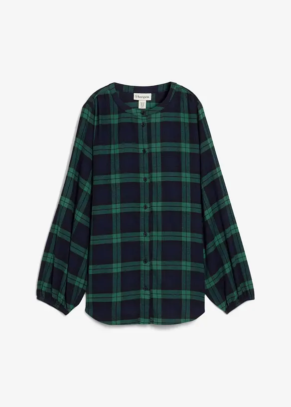 Chemisier en flanelle 100% coton, bonprix