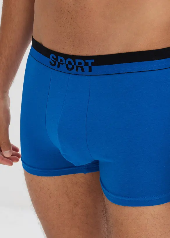 Lot de 3 boxers coton, bonprix