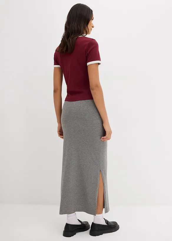 Jupe midi en viscose fluide, bonprix