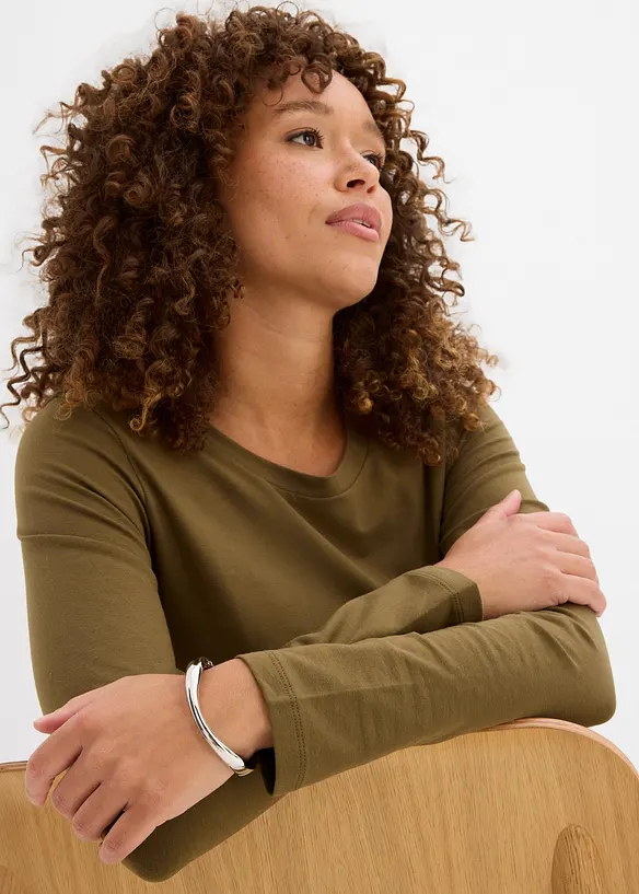 Robes en jersey coton extensible, bonprix