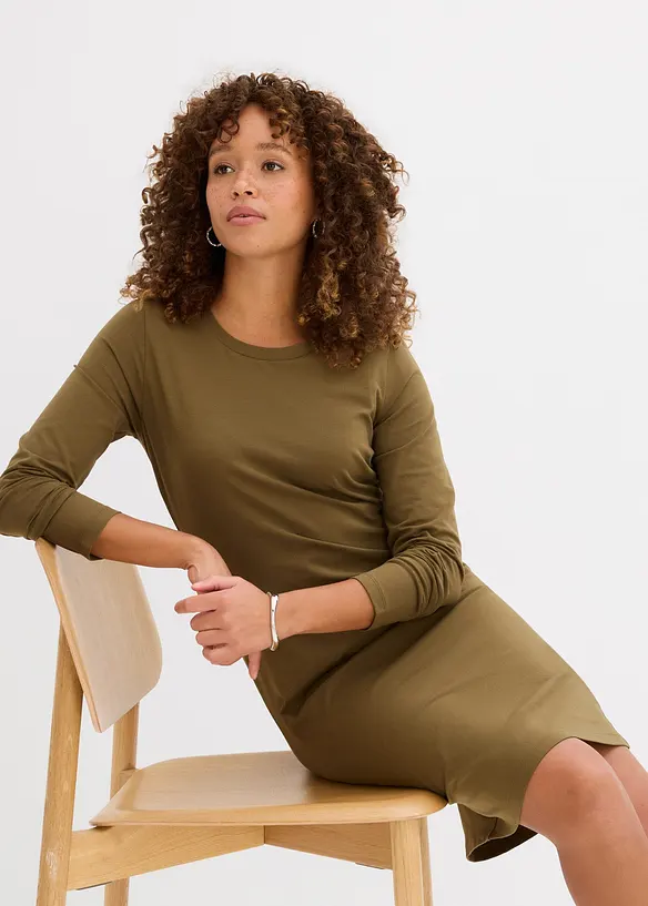 Robes en jersey coton extensible, bonprix