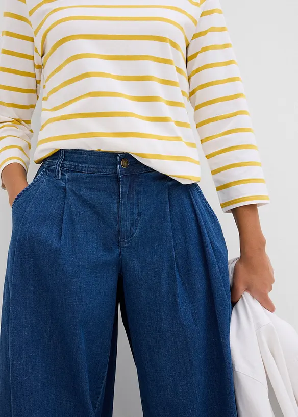 T-shirt manches longues coton, bonprix