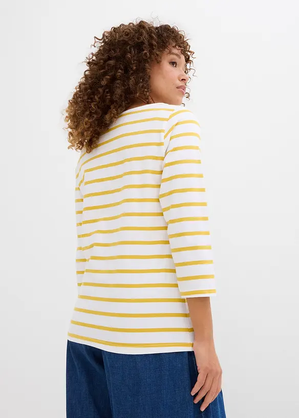 T-shirt manches longues coton, bonprix