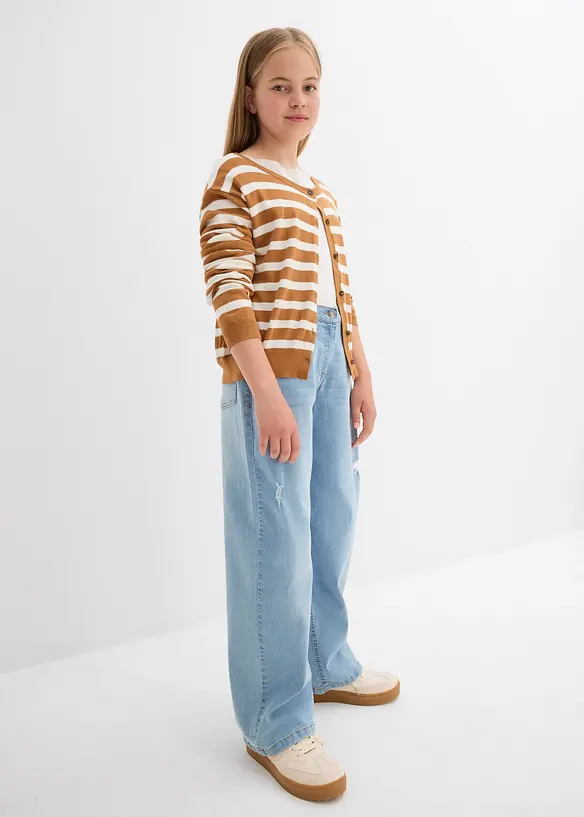 Jean large taille mi-haute, bonprix