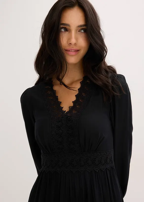 Robe longue 100% viscose, bonprix