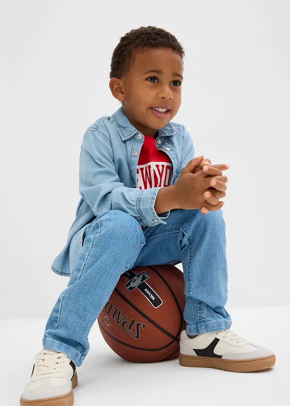 Jean extensible Slim Fit, Straight, bonprix